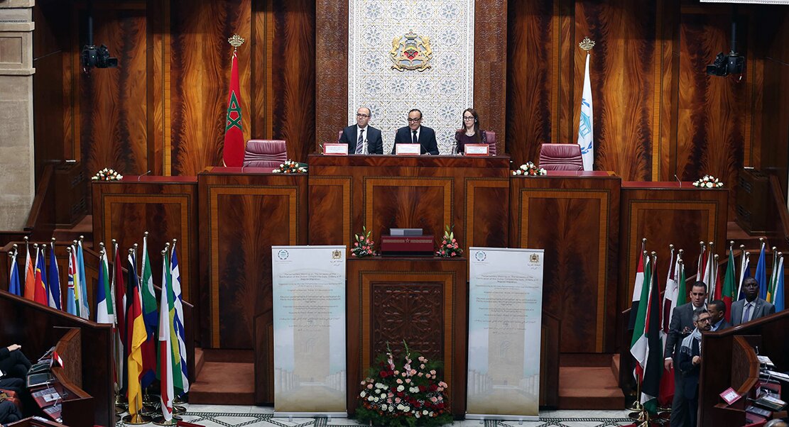 رئيس مجلس النواب المغربي : السياسة الجديدة للمغرب في مجال الهجرة مكنت من تسوية أوضاع أزيد من 50 ألف مهاجر ومهاجرة