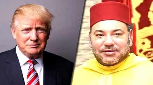 الرئيس الأمريكي يصدر مرسوما رئاسيا يقضي باعتراف الولايات المتحدة الأمريكية بسيادة المغرب الكاملة على كافة مناطق الصحراء المغربية